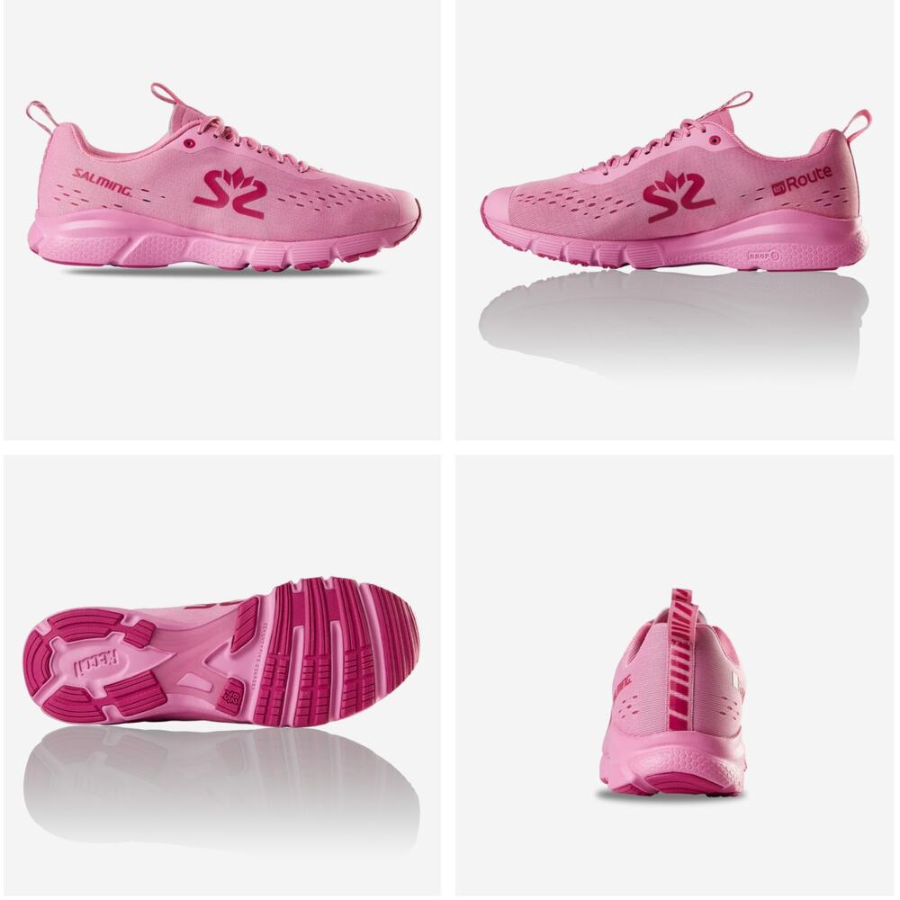 Salming enRoute 3 Shoes Women Forged Very Berry 2020 Running Shoes